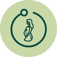 pregnant woman icon